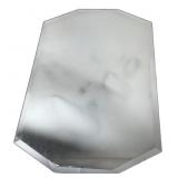 Beveled Edge Octagonal Mirror 12x18"