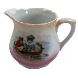 German Porcelain Anthropomorphic Cat Creamer