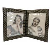 Black & Gold Double 8x10 Picture Frame