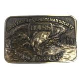 Great American Buckle Co BASS 1988 Belt Buckle