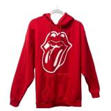 Rolling Stones 2021 Tour Red Hoodie Size L