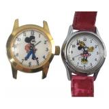 VTG Lorus Minnie & Swiss Mickey Mouse Watches