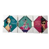 Set of 3 Humorous Decorative Wall Plaques