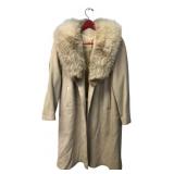 Gloria Gay Vintage Coat w/ Fur Collar Size M