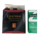 Art Van Leather Care Kit & Zoes Black Dye