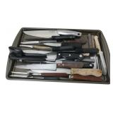 Mixed Lot Assorted Kitchen Knives Ekco OXO