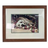 Sueellen Ross Framed Labrador Art Print 18x22"