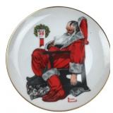Norman Rockwell Day After Christmas Plate 6.5"