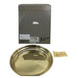 Baldwin Mount Vernon Brass Gallery Tray 12 in