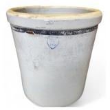 12-Gallon Stoneware Crock with Cobalt Heart