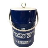 GM Goodwrench Motor Oil Barrel Ice Bucket