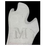 Local Artist Cast Concrete Michigan Plaque
