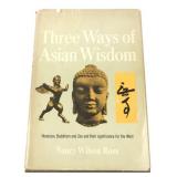 Nancy Wilson Ross Three Ways of Asian Wisdom Book