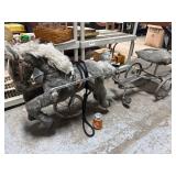 Notario Pedal Horse and Sulky Cart