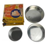 Bake King 3-Tier Aluminum Party Cake Pan Set
