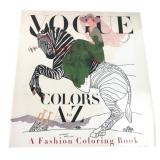 Vogue Colors A to Z Fashion Coloring Book
