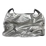 MAXX New York Signature Silver Metallic Handbag