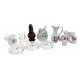 Mixed Lot Decorative Glassware & Ceramics