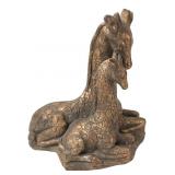 Milano Designs Bronze-Tone Giraffe Sculpture