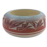 Pavi Nav. USA Sgraffito Pottery Bowl