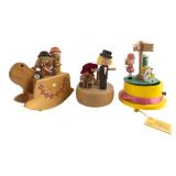Lefton & Japan Wooden Musical Toys