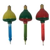 Set of 3 Vintage Christmas Bubble Lights