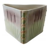 Ceramic Triangular Cattail Planter