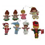 Vtg Applause Joan Walsh Anglund Ornaments