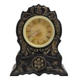Ornate Resin Quartz Desk Clock