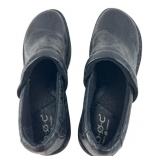 b.o.c Born Concept Black Embossed Clogs Size 7.5
