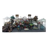 Large Lot of Miniature Fairy Garden Accessories
