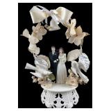 Vintage Wedding Cake Topper #51