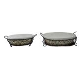 Temp-tations by Tara Green Oval Baking Dishes