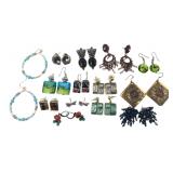 Mixed Lot Assorted Earrings Inc. 925 Silver