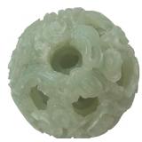 Carved Jade 3-Layer Puzzle Ball