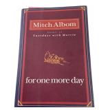 Mitch Albom Signed First Edition For One More Day