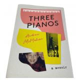 Andrew McMahon Three Pianos Memoir 1st Ed
