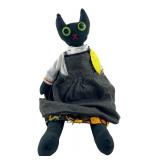 Autumn Rain Studio Jackie Halloween Cat Doll