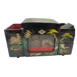 Toyo Japanese Lacquer Musical Jewelry Box