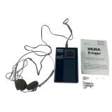 Mura hi stepper HI-5 AM/FM Radio w/ Headphones