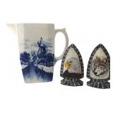 C.W. A.W. Germany Pitcher & Arrowhead Decor