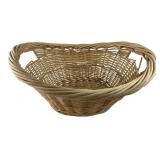 Large Woven Wicker Oval Utility Basket