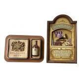 Schlitz Erlanger Beer & Phonograph Wall Plaques