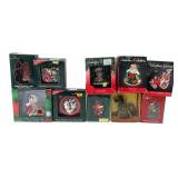 Collection of 10 Boxed Christmas Ornaments