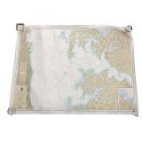 NOAA Nautical Chart 12266 Chesapeake Bay 1994