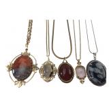 Monet & Avon Vintage Pendant Necklaces Lot