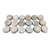 Ball & Assorted Zinc Mason Jar Lids (18)