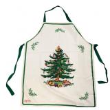 Spode Christmas Tree Apron 31" H