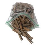 Mixed Lot of Vintage Wooden Clothespins