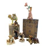 6 Boyds Bears & Cherished Teddies Figurines